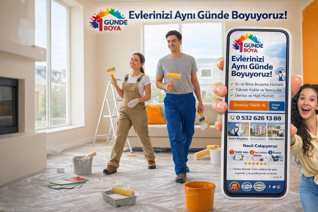Konut-Ev-boyaması