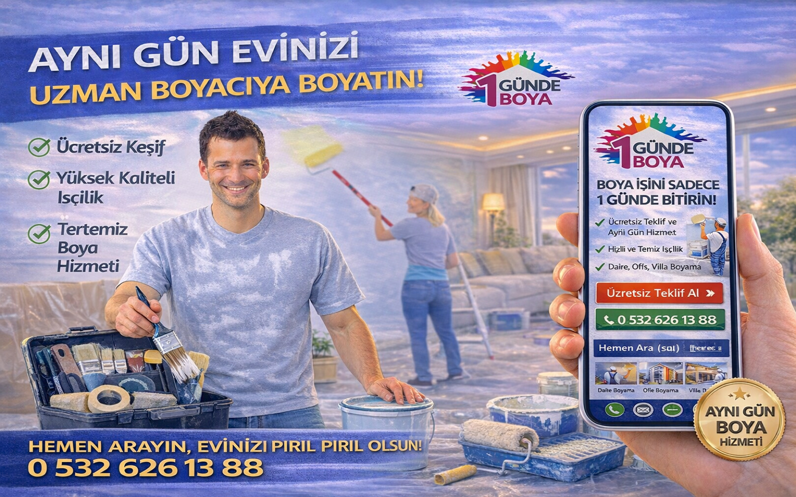 Dragos’a boyacı ustası