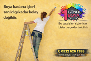 Küplüce boyacı badanacı usta ev boyası hizmeti