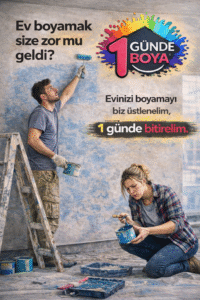 Aynı günde boyacı ustası