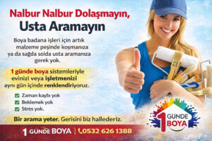 1Günde Boya ücret bilgileri