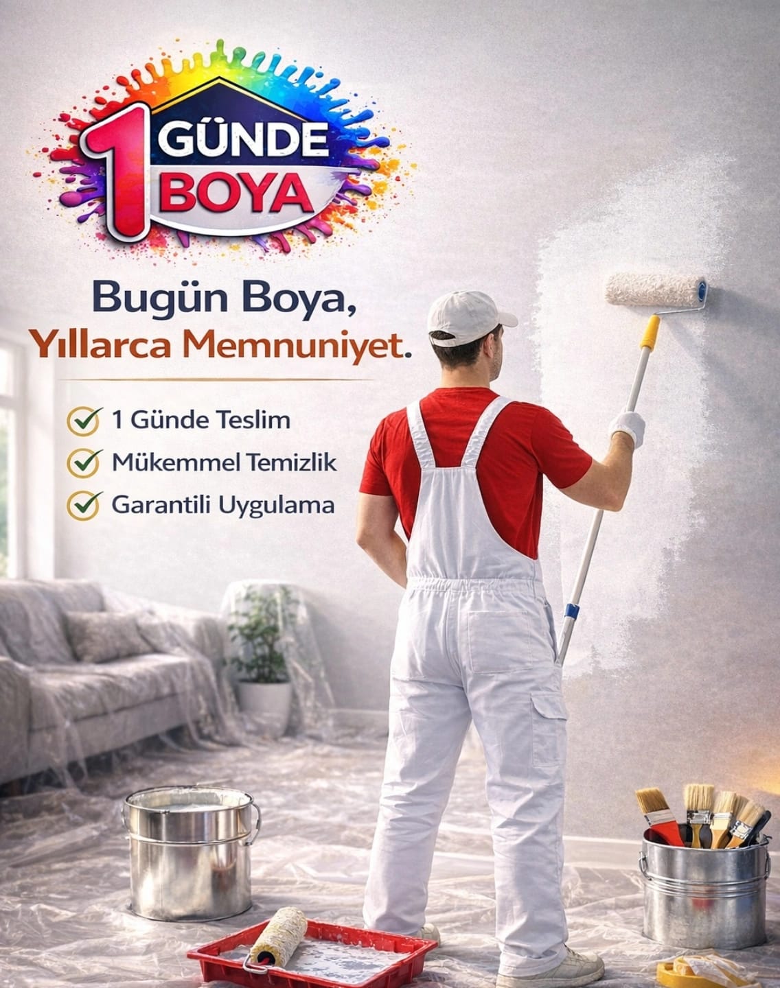 Kalamış’ta bulunan boya ustaları