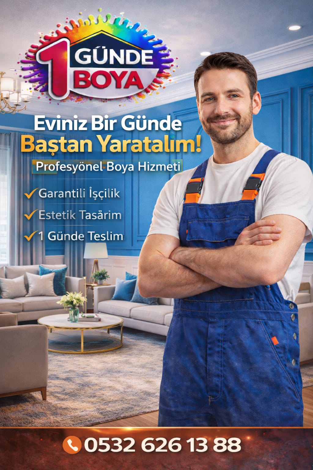 Kalamış ev ofis işletme boya badana işleri