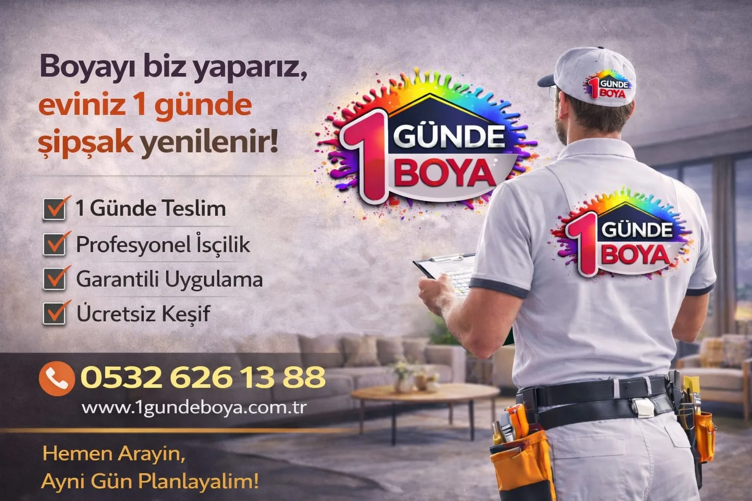 BOYACI USTASI Hizmeti