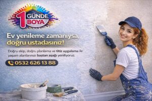 Pendik konutları Boyacı Ustası