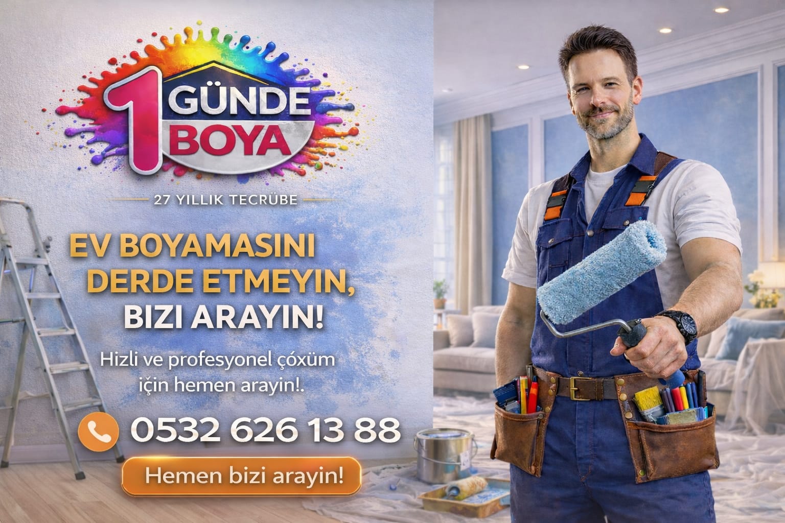 Ataşehir İç Mekan Boyacı Ustası