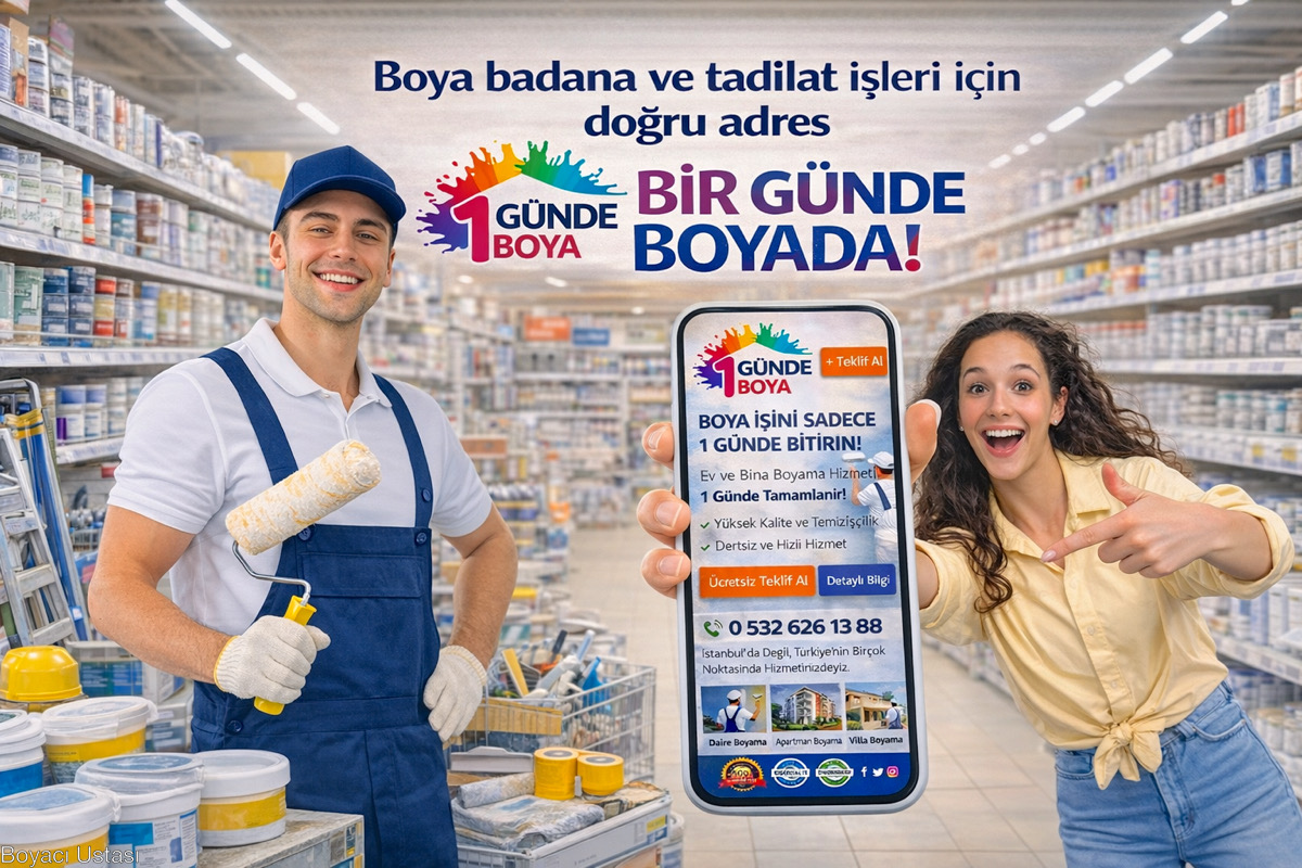 Ataşehir iç cephe boya ekibi kadroları