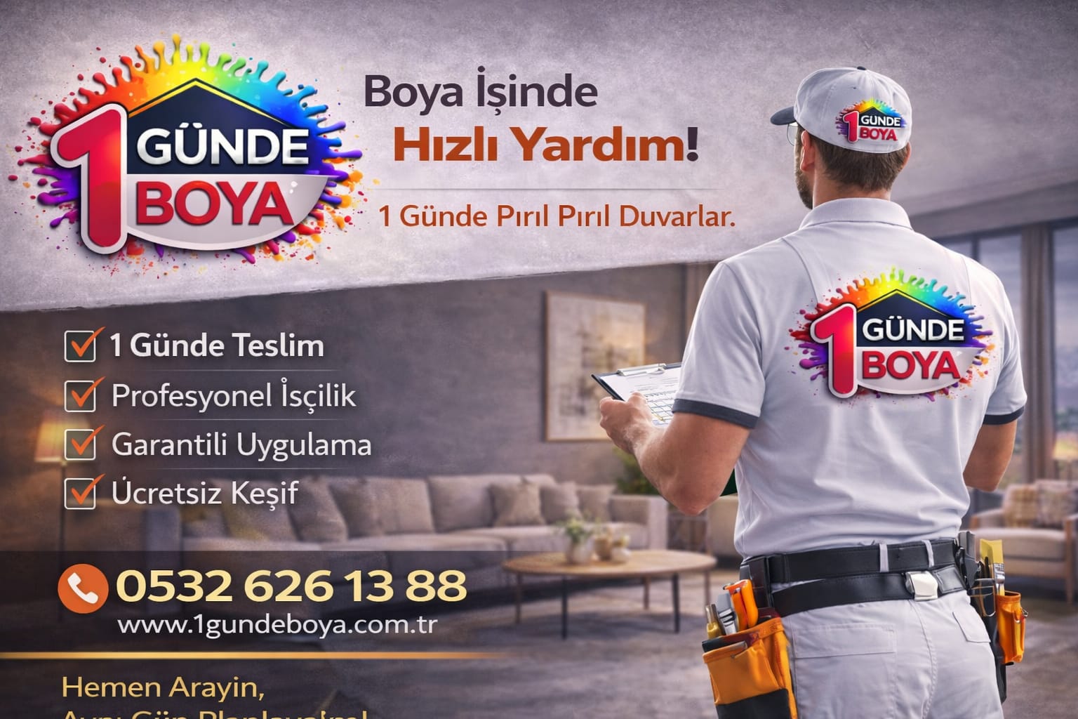 Boya Ustası Hizmeti