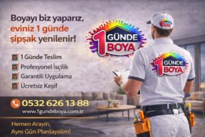 Kuleli boya yenileme çalışmaları