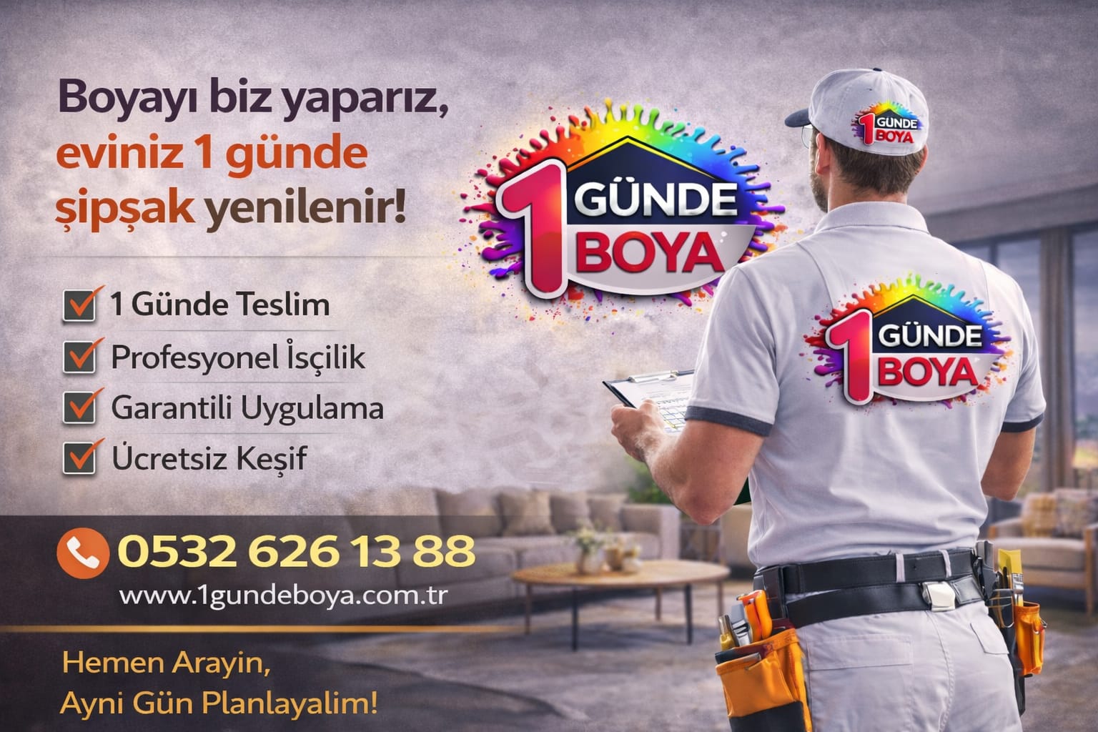 İstinye’de ev boyama ustaları